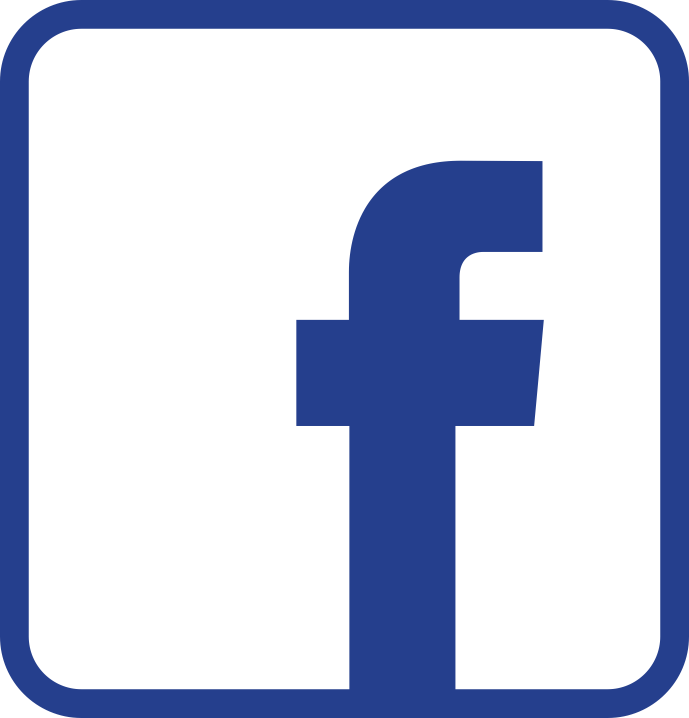 Aparece la imagen del logo de Facebook