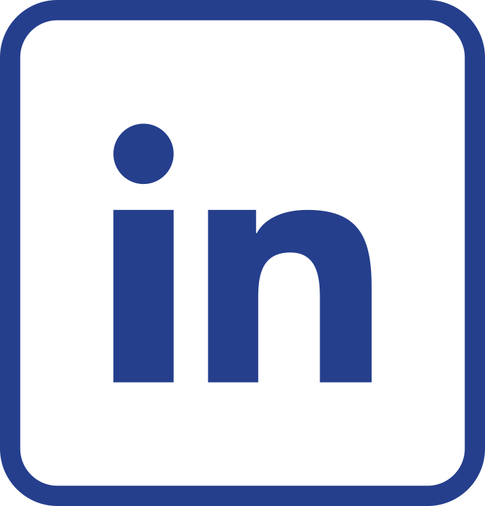 Aparece la imagen del logo de Linkedin